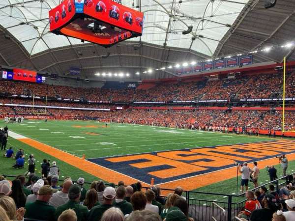 JMA Wireless Dome, section: 111, row: K, seat: 1