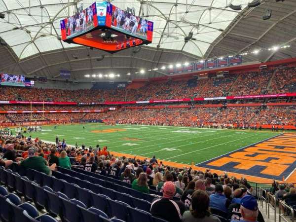 JMA Wireless Dome, section: 112, row: T, seat: 1