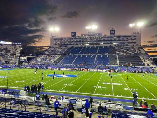 LaVell Edwards Stadium, section: 33a, row: 24, seat: 8