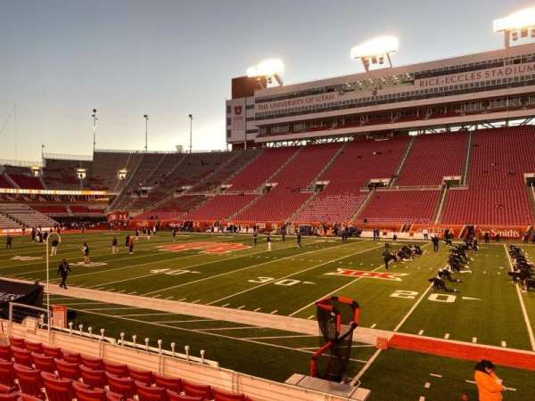 Rice-Eccles Stadium, section: E34, row: 7, seat: 16