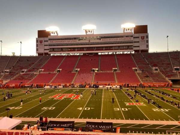 Rice-Eccles Stadium, section: E35, row: 20, seat: 14