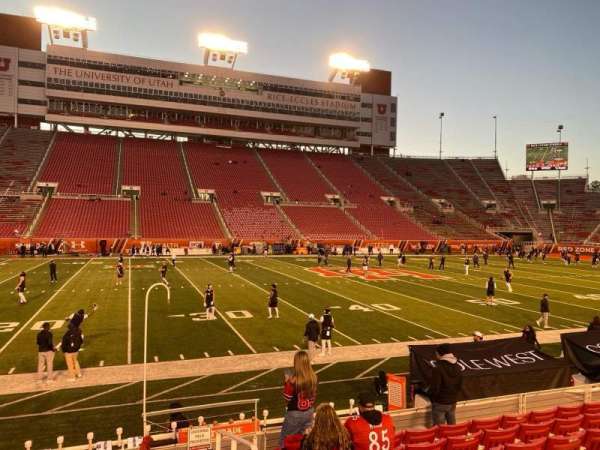 Rice-Eccles Stadium, section: E38, row: 8, seat: 1