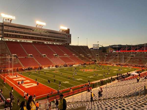 Rice-Eccles Stadium, section: E41, row: 31, seat: 5