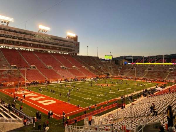 Rice-Eccles Stadium, section: S43, row: 31, seat: 3