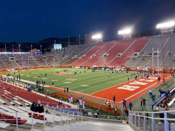 Rice-Eccles Stadium, section: W6, row: 23, seat: 10