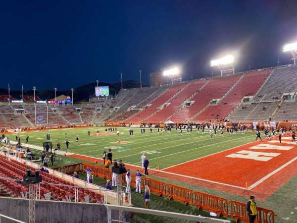 Rice-Eccles Stadium, section: W6, row: 11, seat: 1