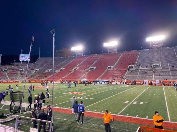 Rice-Eccles Stadium, section: W9, row: 4, seat: 6