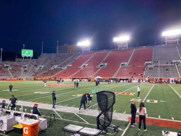Rice-Eccles Stadium, section: W10, row: 2, seat: 13