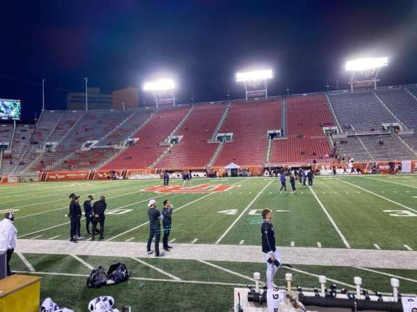 Rice-Eccles Stadium, section: W11, row: 1, seat: 9