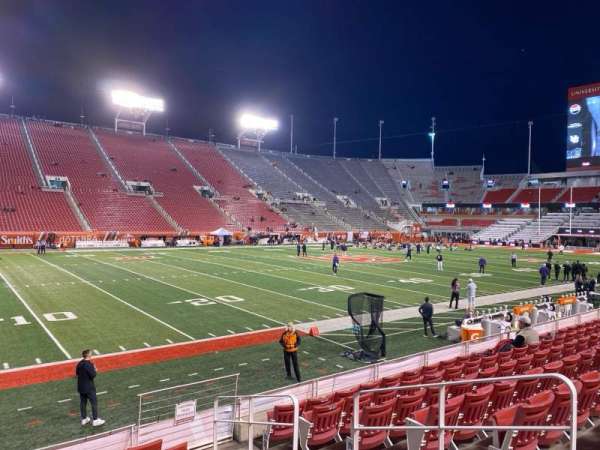 Rice-Eccles Stadium, section: W15, row: 8, seat: 5