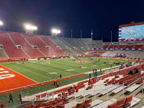 Rice-Eccles Stadium, section: W16, row: 20, seat: 20
