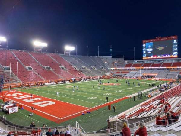 Rice-Eccles Stadium, section: N19, row: 27, seat: 5