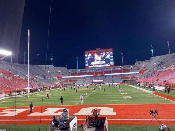 Rice-Eccles Stadium, section: N22, row: 9, seat: 20