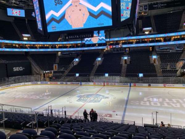 Delta Center, section: 6, row: 20, seat: 11