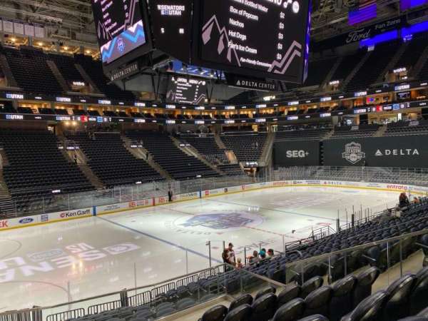 Delta Center, section: 9, row: 16, seat: 8