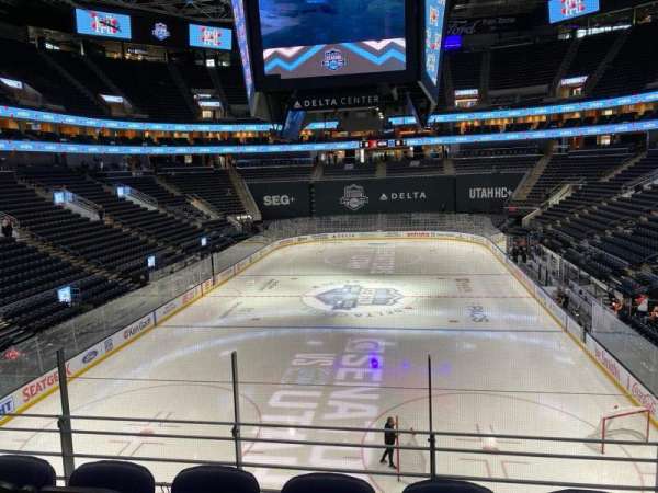 Delta Center, section: 12, row: 9, seat: 10