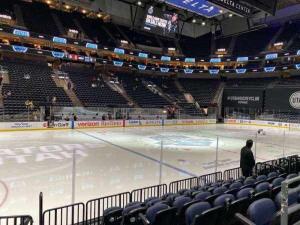 Delta Center, section: 20, row: 7, seat: 1