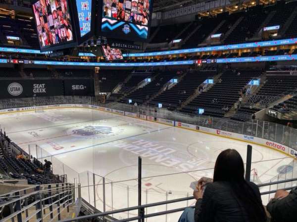 Delta Center, section: 3, row: 12, seat: 19