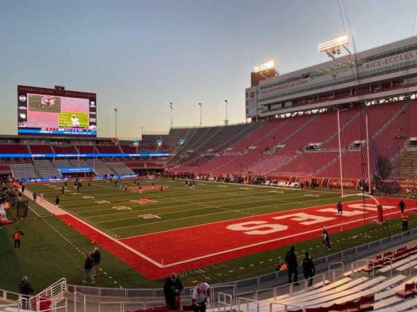 Rice-Eccles Stadium, section: N27, row: 18, seat: 14