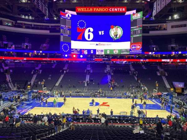 Xfinity Mobile Arena, section: C1, row: 2, seat: 7
