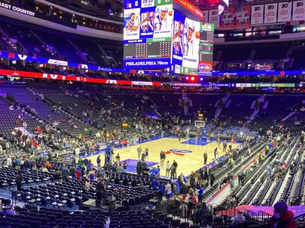 Xfinity Mobile Arena, section: 109, row: 23, seat: 5