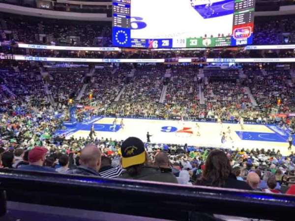 Xfinity Mobile Arena, section: C1, row: 1, seat: 9