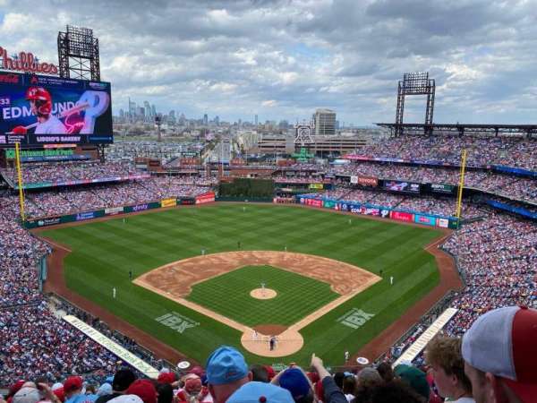 Citizens Bank Park, section: 421, row: 11, seat: 13