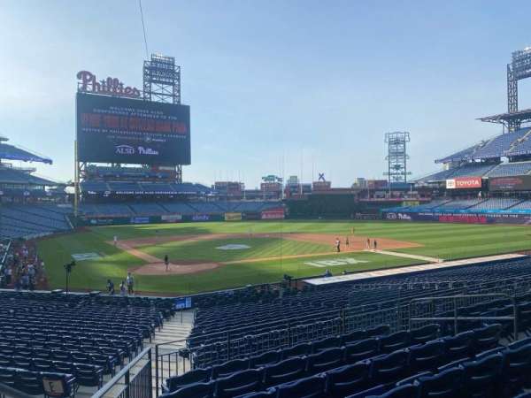 Citizens Bank Park, section: 121, row: 27, seat: 10