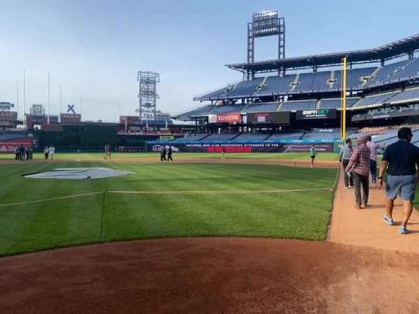 Citizens Bank Park, section: home plate