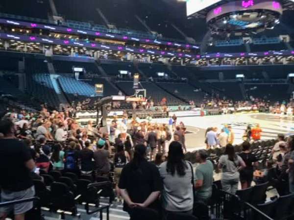 Barclays Center, section: 28, row: 8, seat: 4