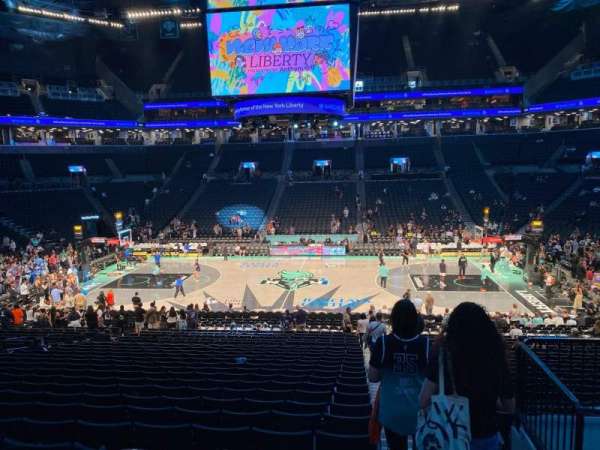 Barclays Center, section: 124, row: 1, seat: 2