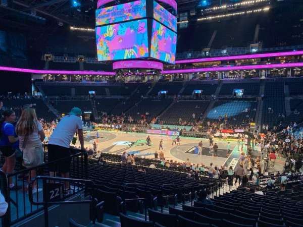 Barclays Center, section: 122, row: 3, seat: 5