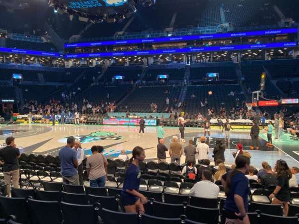 Barclays Center, section: 23, row: 7, seat: 12