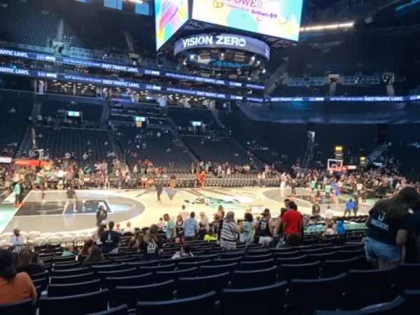 Barclays Center, section: 9, row: 14, seat: 10