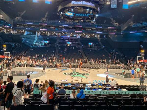 Barclays Center, section: 8, row: 11, seat: 15
