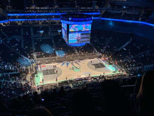 Barclays Center, section: 210, row: 19, seat: 6