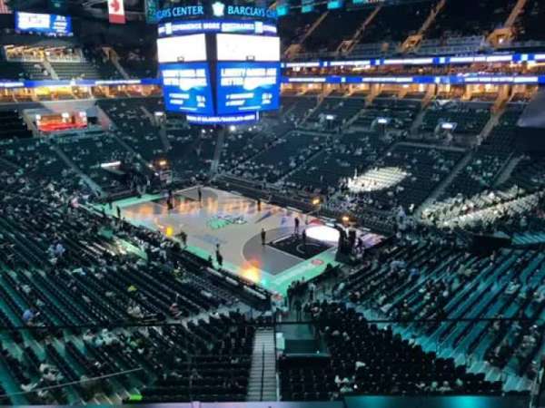Barclays Center, section: 204, row: 2, seat: 4