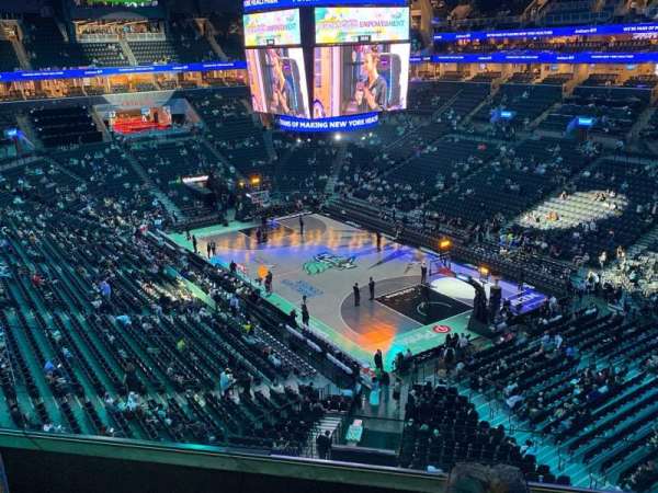 Barclays Center, section: 203, row: 4, seat: 18
