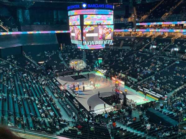 Barclays Center, section: 219, row: 3, seat: 1
