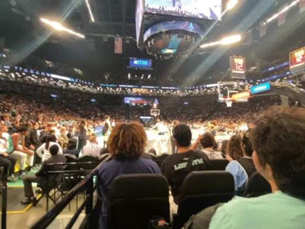Barclays Center, section: 1, row: d, seat: 11
