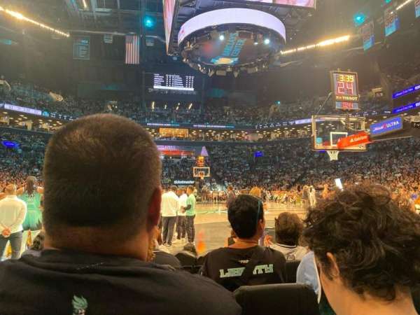 Barclays Center, section: 1, row: d, seat: 11