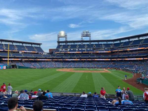 Citizens Bank Park, section: 142, row: 14, seat: 8