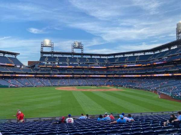 Citizens Bank Park, section: 144, row: 18, seat: 10
