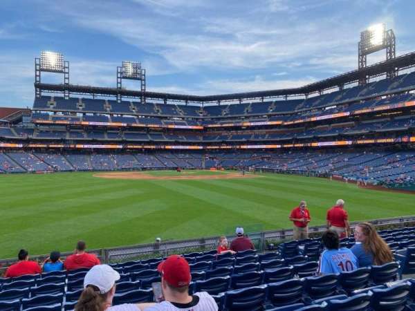 Citizens Bank Park, section: 145, row: 10, seat: 8