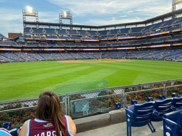 Citizens Bank Park, section: 146, row: 4, seat: 1
