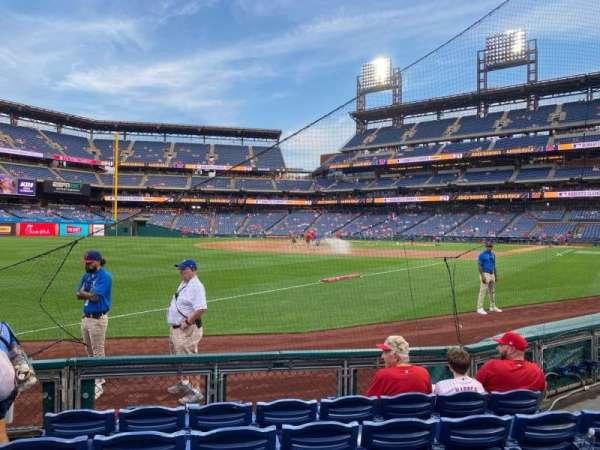 Citizens Bank Park, section: 137, row: 6, seat: 8
