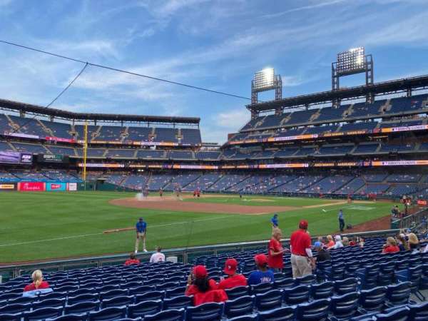 Citizens Bank Park, section: 136, row: 16, seat: 10