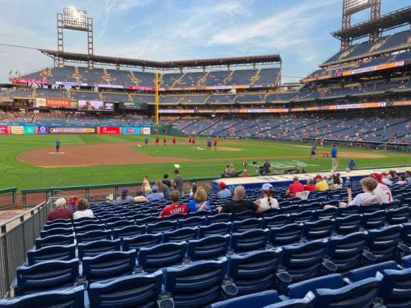 Citizens Bank Park, section: 132, row: 16, seat: 12