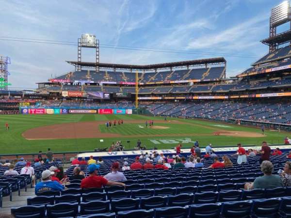 Citizens Bank Park, section: 131, row: 24, seat: 16