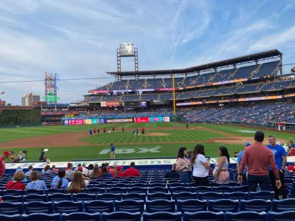 Citizens Bank Park, section: 130, row: 17, seat: 5